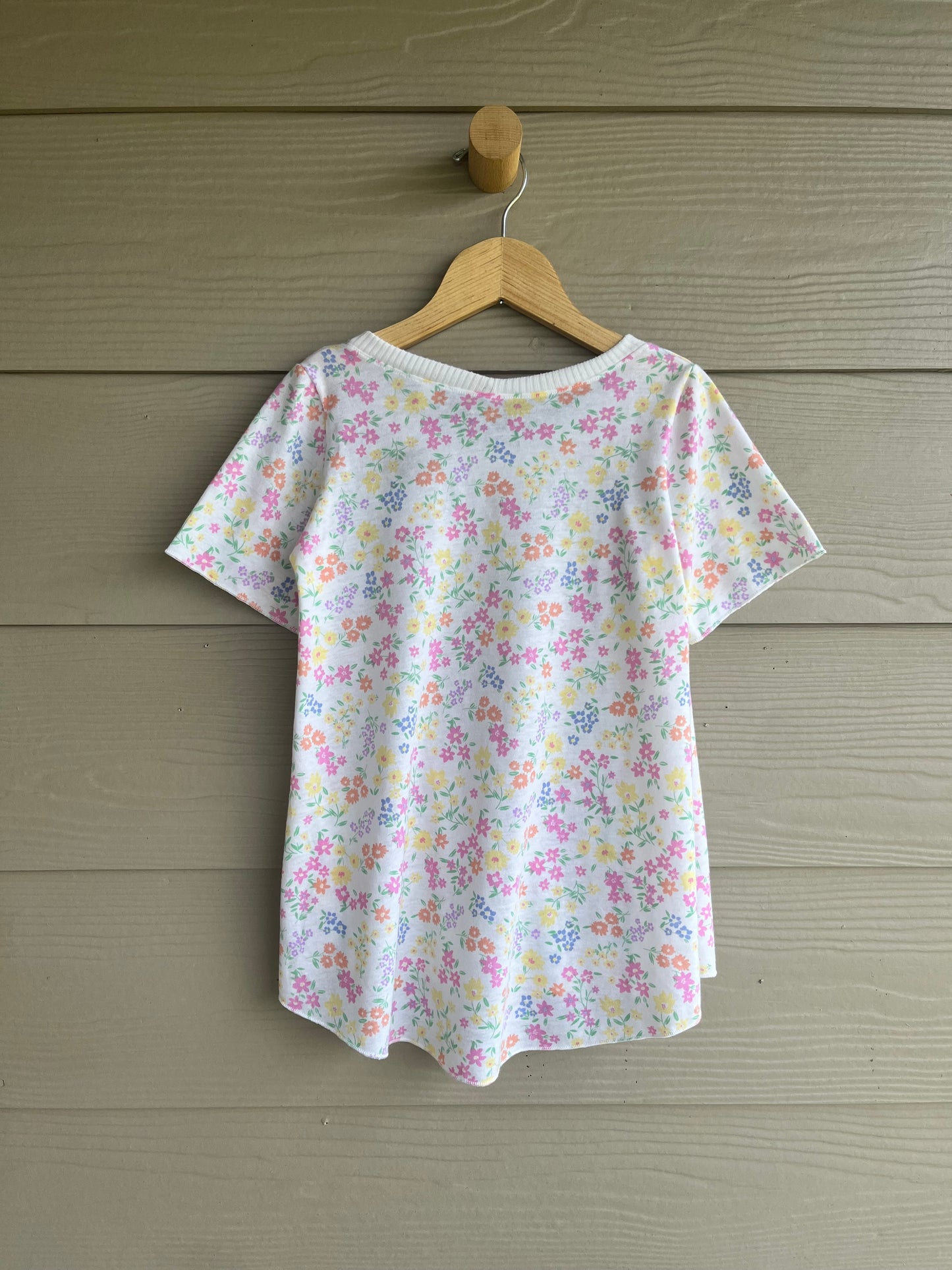 Girls Hi-Lo Swing Tee | Multi Floral