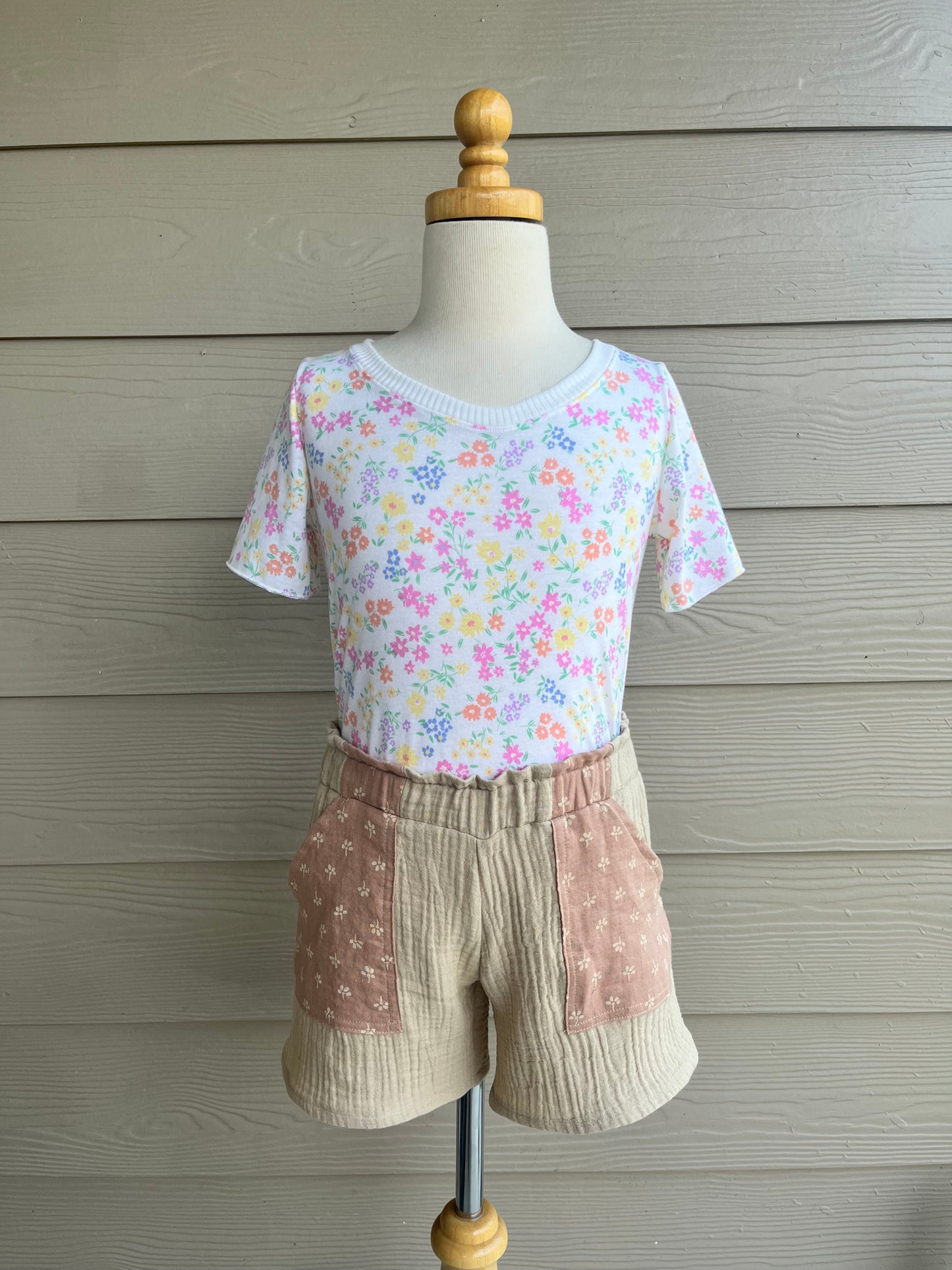 Girls Cotton Gauze Shorts | 6