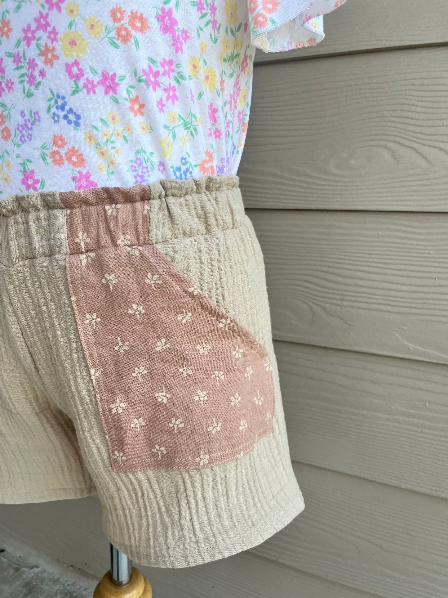 Girls Cotton Gauze Shorts | 6