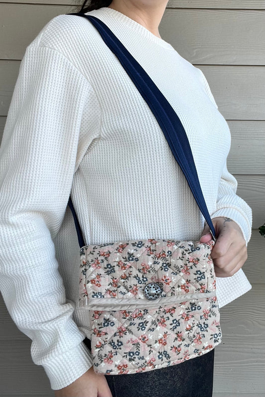 The Mariana Quilted Crossbody Purse