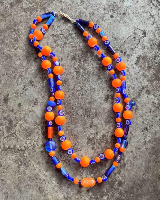 Bold & Beaded 2-Strand Necklace