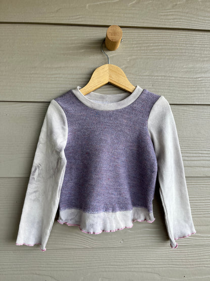 Girls Hand-Dyed Long Sleeve Top | 3T