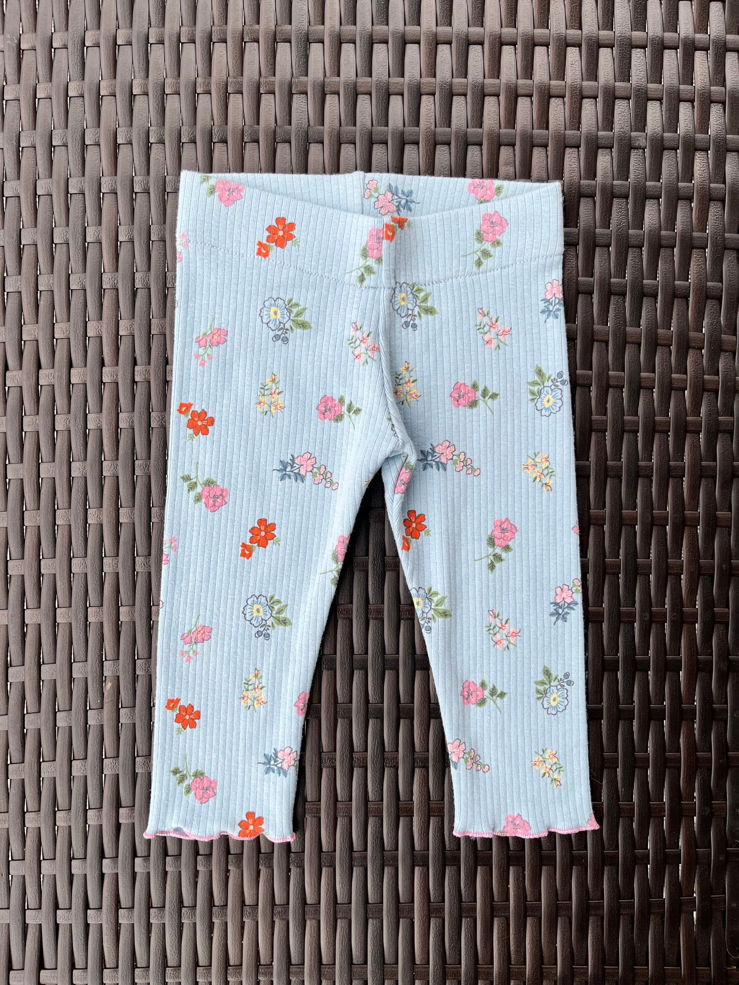 Baby Floral Leggings | 3M