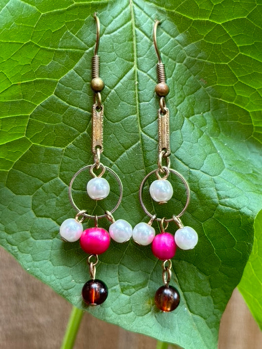 Upcycled Vintage Dangle Earrings