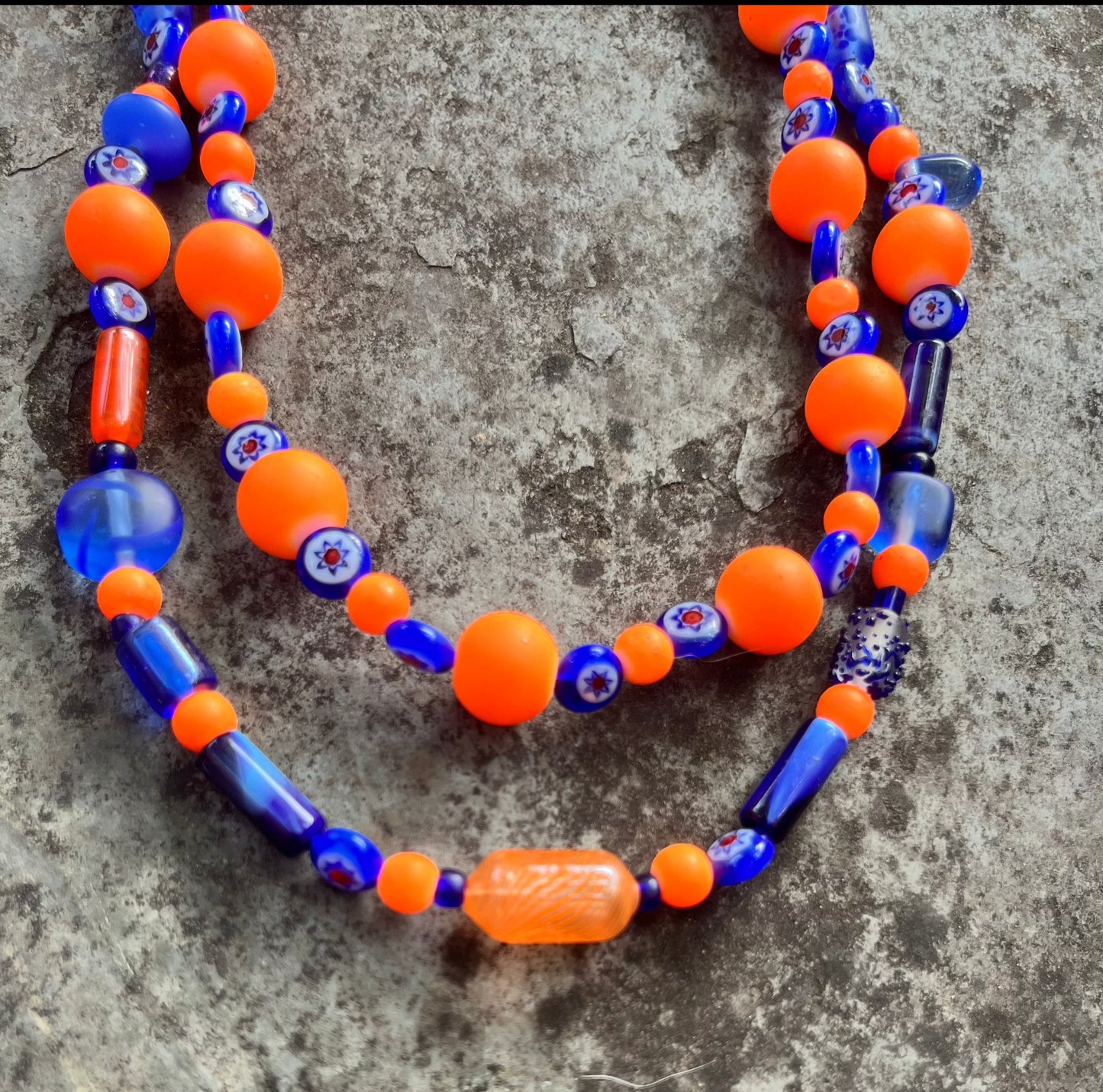 Bold & Beaded 2-Strand Necklace