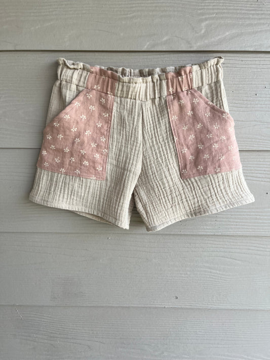 Girls Cotton Gauze Shorts | 6
