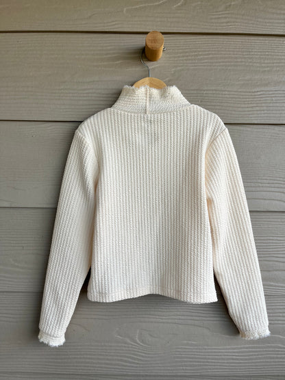 Girls Textured Mockneck Top | 6