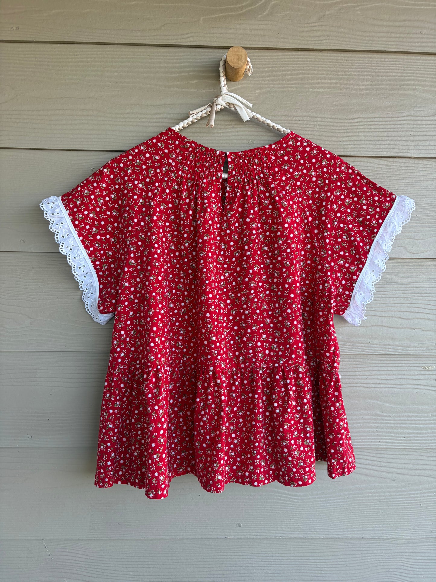 Upcycled Swing Blouse | L