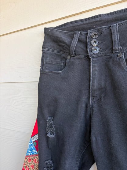 Jewel Stretch Bell Bottoms | S