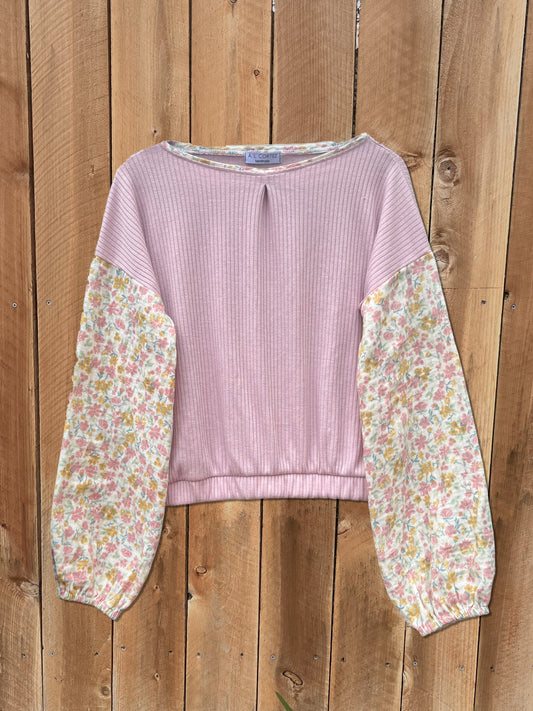 The Jasmin Balloon Sleeve Pullover